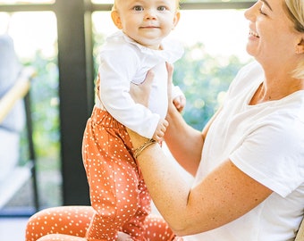 Burnt Orange Kids Soft Pants