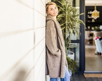 100% Baby Alpaca Cloud Cardigan