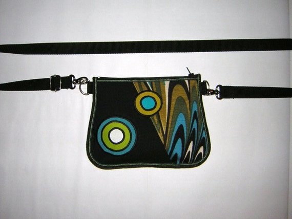Fanny Pack Small Hip Pocket wave pattern Belt Bag mini | Etsy