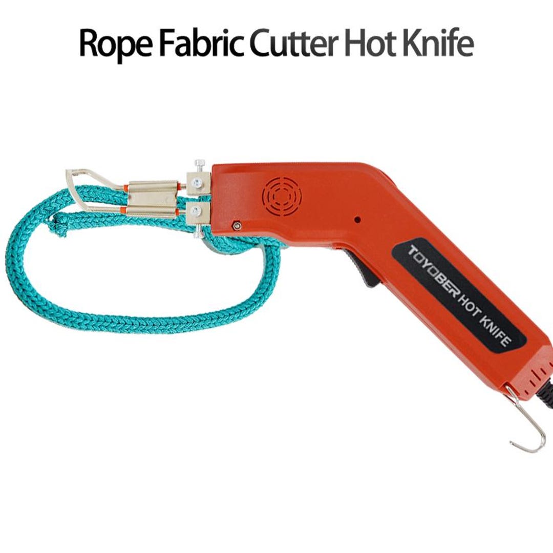 Electric Hot Knife Cutter for Fabric, Rope & Webbing – Clean Melt Cut ...