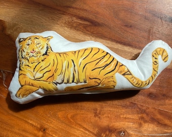 Tiger Pulse Taking Pillow