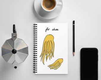 Fo Shou (Buddha’s Hand) – Illustrated Spiral Notebook