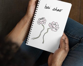 Bai Shao (White Peony) notebook