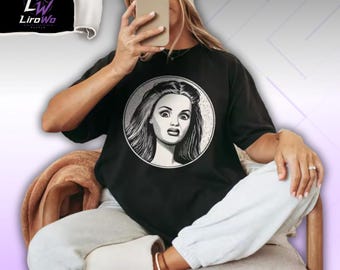 Puppen Gesicht Shirt, lustiges Meme Shirt, Sommer Grafik T-Shirt, Geschenk für Mädchen