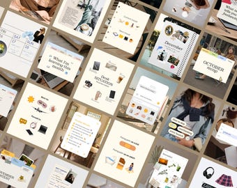 iOS Core Social Posts für Inhaltsersteller und Social-Media-Manager | digital-Marketer | UGC IG-Vorlagen | IG Stories | Scrapbook-Stil