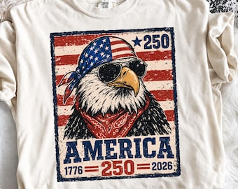 Gráfico del Águila Patriótica del 250 Aniversario de EE. UU. (Descarga digital)
