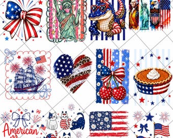 America 250th Anniversary PNG Bundle | 1776-2026 Designs | Fourth of July PNG | America's Birthday Pngs | 4th of July Png Designs