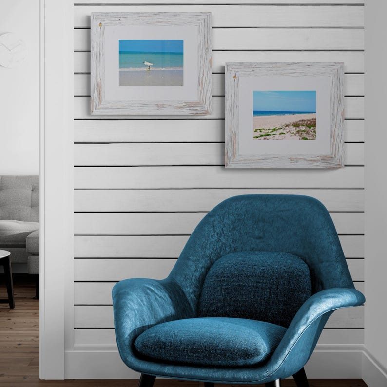 Coastal Photo Prints Set: Florida Beach Photography, Ocean Wall Art ...