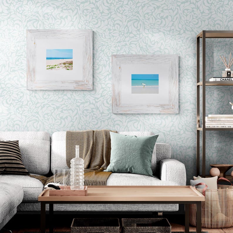 Coastal Photo Prints Set: Florida Beach Photography, Ocean Wall Art ...