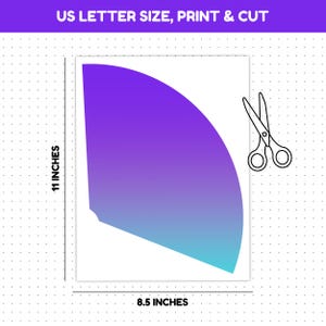 Party Hat Template, Editable Canva (svg, png, pdf, eps, dxf, psd), Cricut & Silhouette Compatible, Instant Download image 4