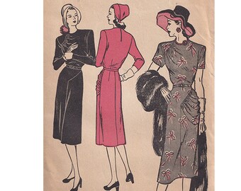 Advance 9292 VINTAGE 60/'s Sewing Pattern by Edith Head Misses/' Suit and Blouse Sz 14 UNCUT