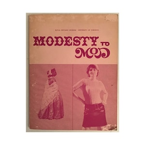 Livre d&#39;exposition sur la mode du Musée royal de l&#39;Ontario, 1967