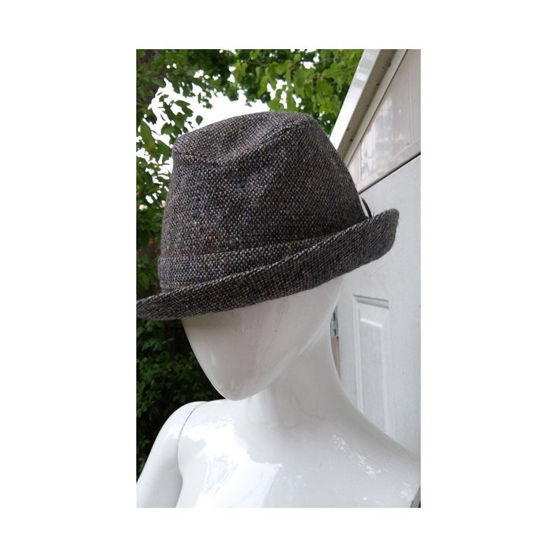 irish tweed bucket hat
