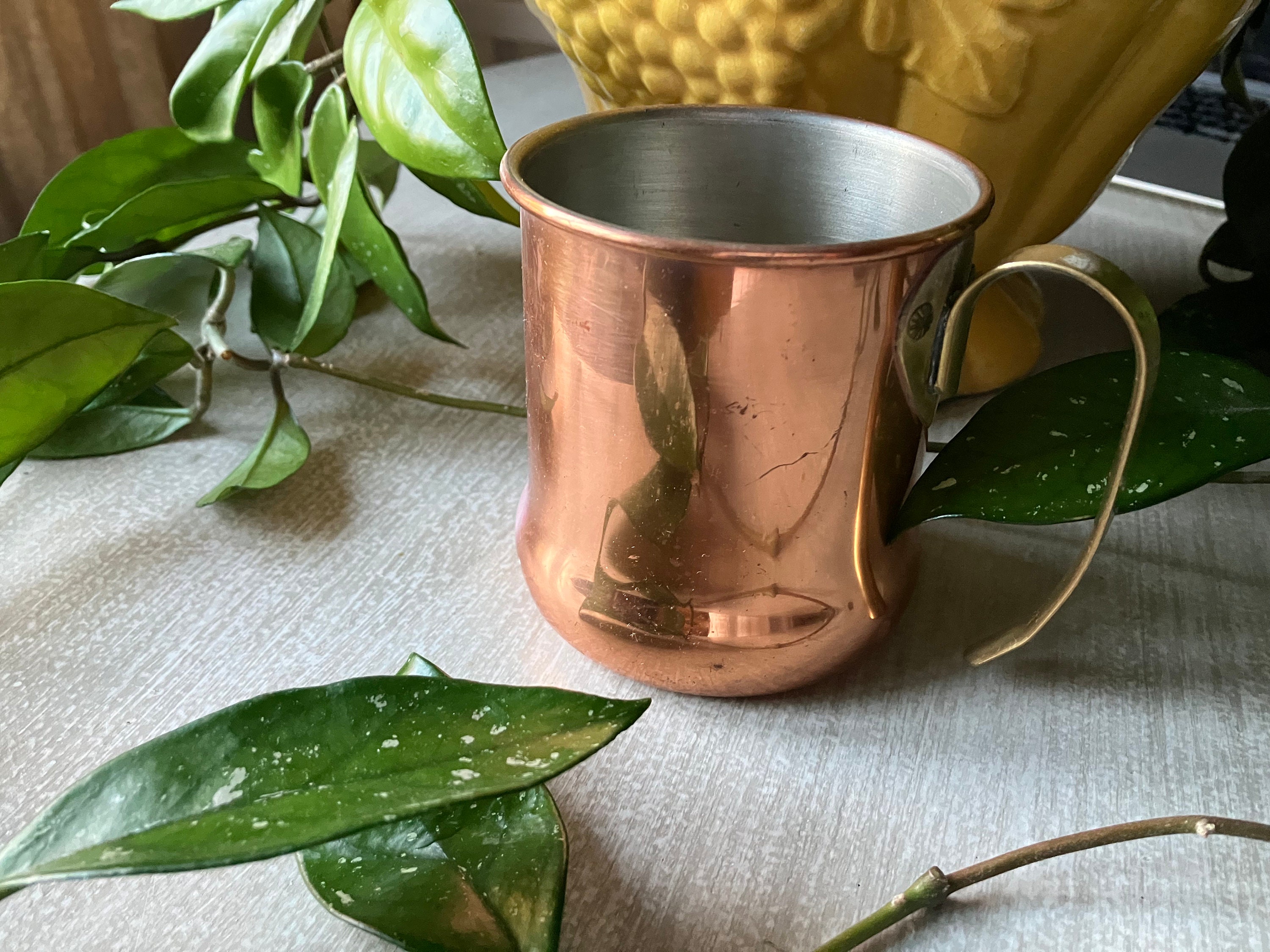 Red Copper Mug Moscow Mule Cup Old Dutch Cheers Edition Made In India