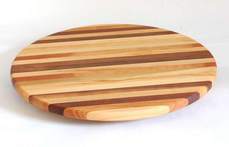 Multiwood lazy susan turntable Etsy