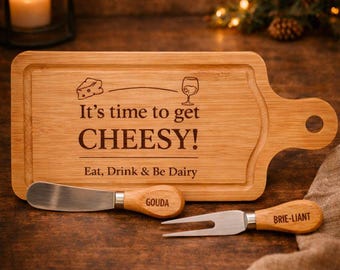 The Get Cheesy Cutting Board