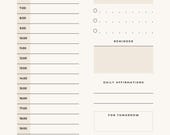 Minimalist Digital Planner | Undated iPad Planner (PDF)
