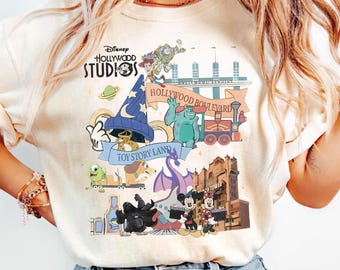 Disney Hollywood Studios PNG, Mickey & Friends Hollywood Tower Design, Toy Story Star Wars Kunstwerk, Disney Familienreise Digitaler Download