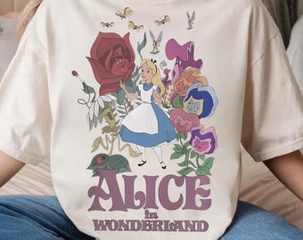 Alice im Wunderland Png, Disney Alice PNG, Disneyland Urlaub T-Shirt, Prinzessin Alice Tee, Magic Kingdom PNG Digital Download