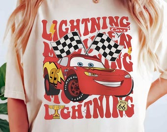 Lightning McQueen Cars Png-Bundle, Sublimationsdesign (digitale Datei)