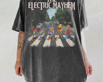 Disney The Muppets Abbey Road Dr Teeth and The Electric Mayhem T-shirt, Disneyland Family Vacation Shirt,Disney World Matching Birthday Gift