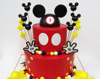 Mikey Mouse Birthday Cake Decorations: Everything You Need To Decorate This Cake