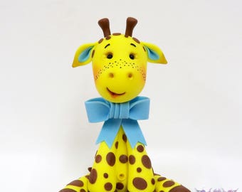 Baby Giraffe Cake Topper