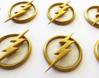 Lightning Flash Cupcake Toppers