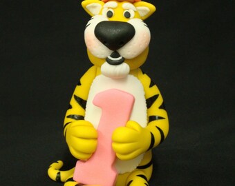 Tiger Birthday Cake Topper