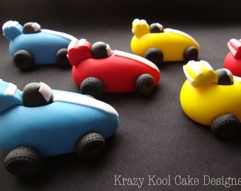 Race Car Cake Toppers