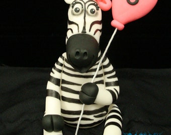 Zebra Cake Topper