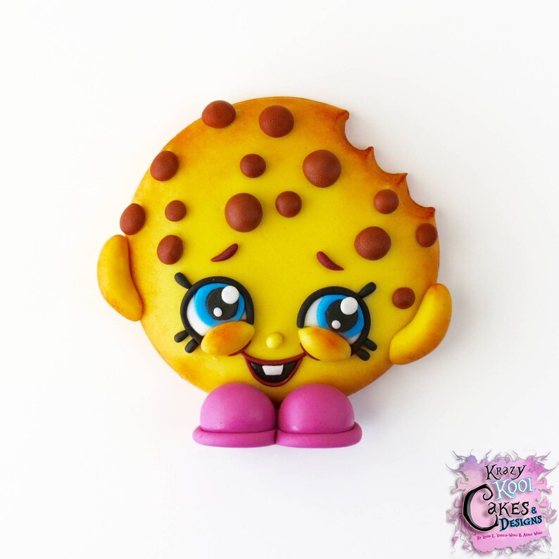 Cooky Cookie Cake Topper Etsy