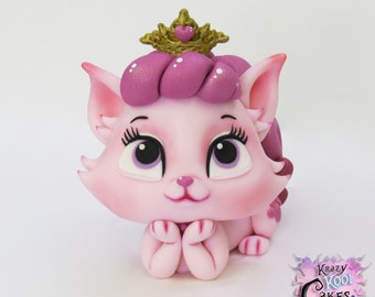 Fondant Cat Kitten Cake Topper