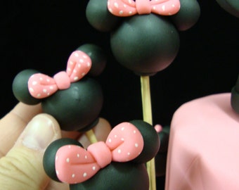 Mini Mouse Balloon Cake Toppers