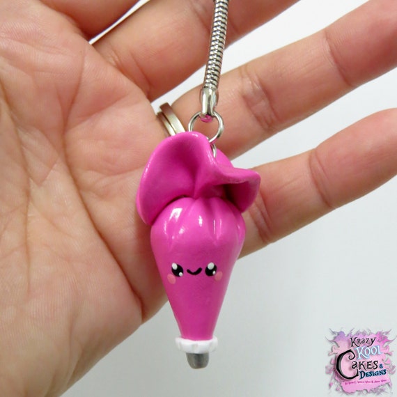 Kawaii Piping Bag Keychain HANDMADE Etsy