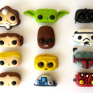 Star Wars Cupcake Toppers imagen 1