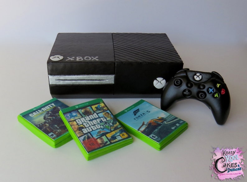 Xbox One Cake Topper Set Etsy