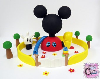 Mikey Mouse Clubhouse Cake Topper Set