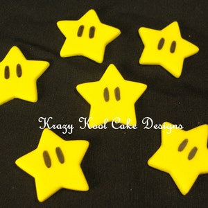 Bombs Stars Mushrooms Cake Toppers From Brothers Mario image 5