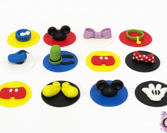 Mikey Mouse Clubhouse Cupcake Toppers