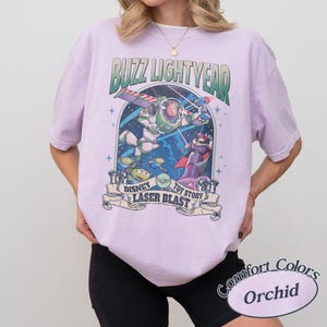 Vintage Buzz Lightyear Shirt, Toy Story Friends T-Shirt, Toy Story Birthday Tee image 4