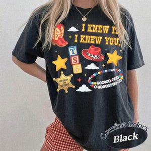I Knew It I Knew You Shirt, TS and Toy Story 5 Friendship Shirt, Jessie Cowgirl, Cowgirl Boots Tee image 5