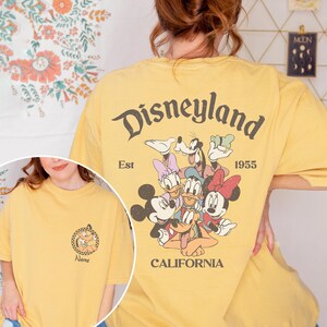 Personalized Disneyland Family Trip Shirts: Comfort Colors Cotton Tee image 3