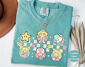 Vintage Super Mario Shirt, Der Super Mario Bros Film, Epische Reise, Super Mario 1985 Tee