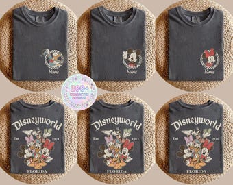 Custom Disneyworld Family Shirts: Magic Kingdom Trip, Personalized Name, WDW Family Trip