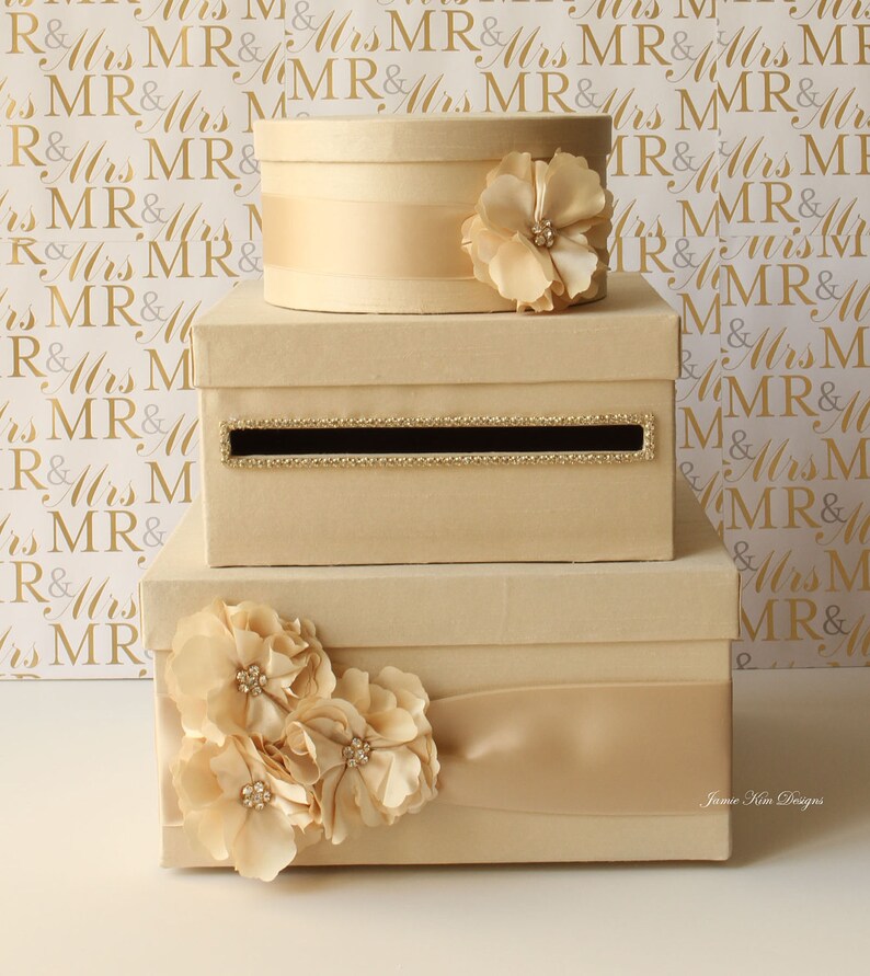 Wedding Card Box Money Box Gift Card Holder Custom Made to