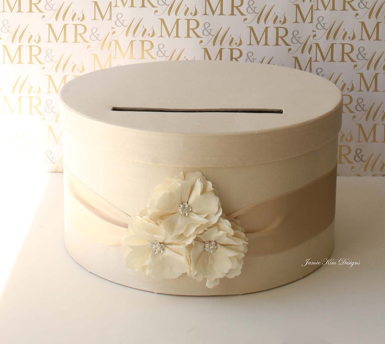 Wedding Card Box Money Holder Custom Made to Order Etsy