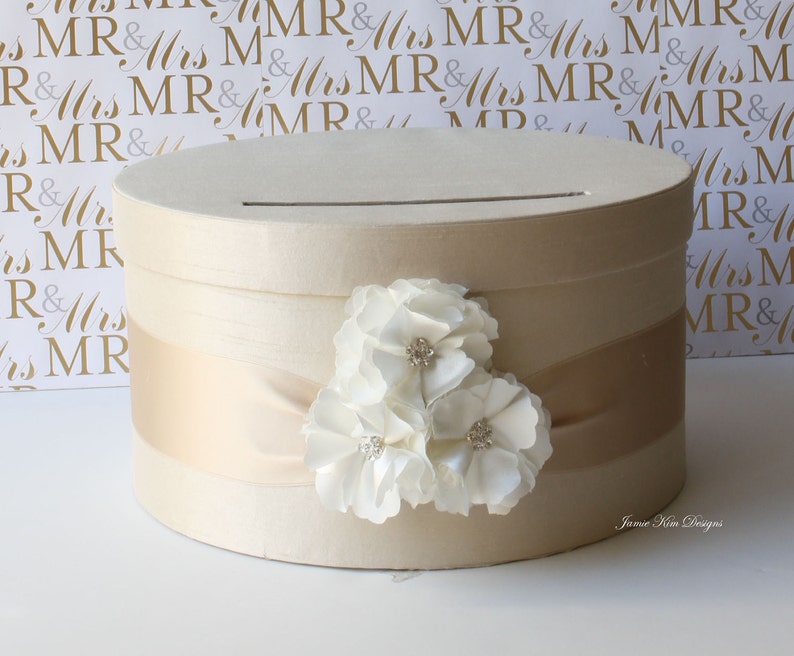 Wedding Card Box Money Holder Custom Made to Order Etsy