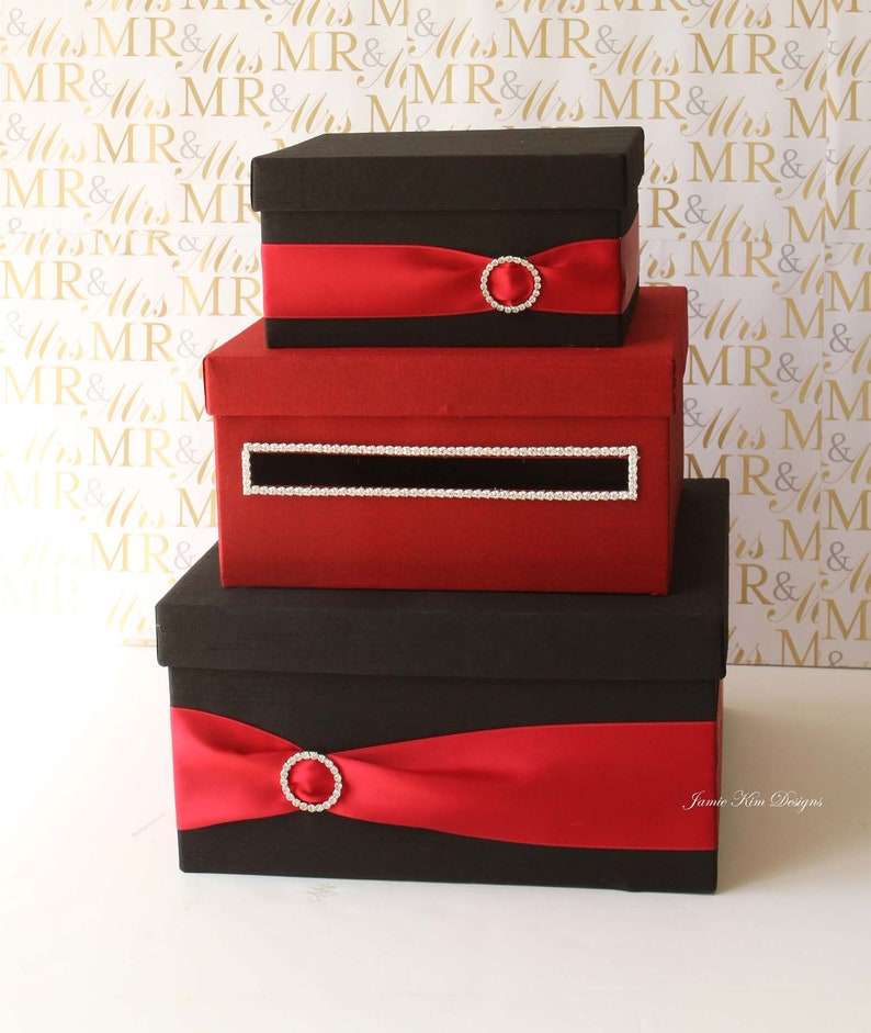Wedding Card Box Money Box Gift Card Holder custom made to