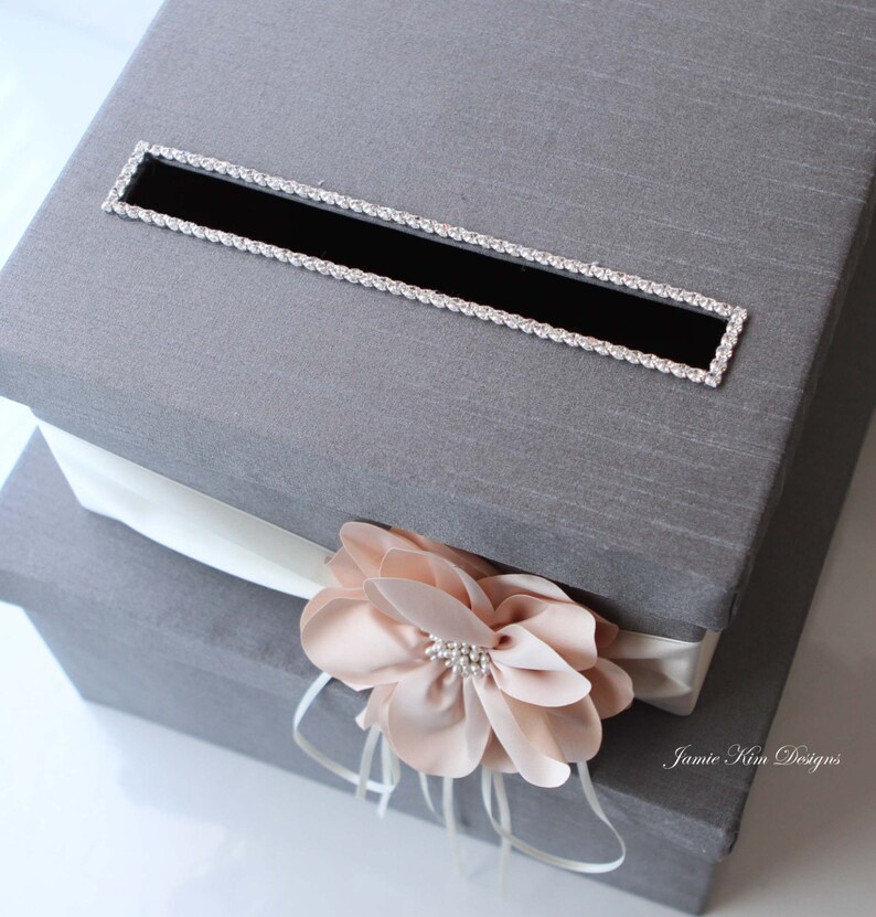 Wedding Card Box Wedding Money Box Gift Card Box Custom Made Etsy